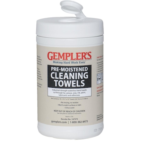 Gemplers Hand Cleaner Towels 15395008970A1